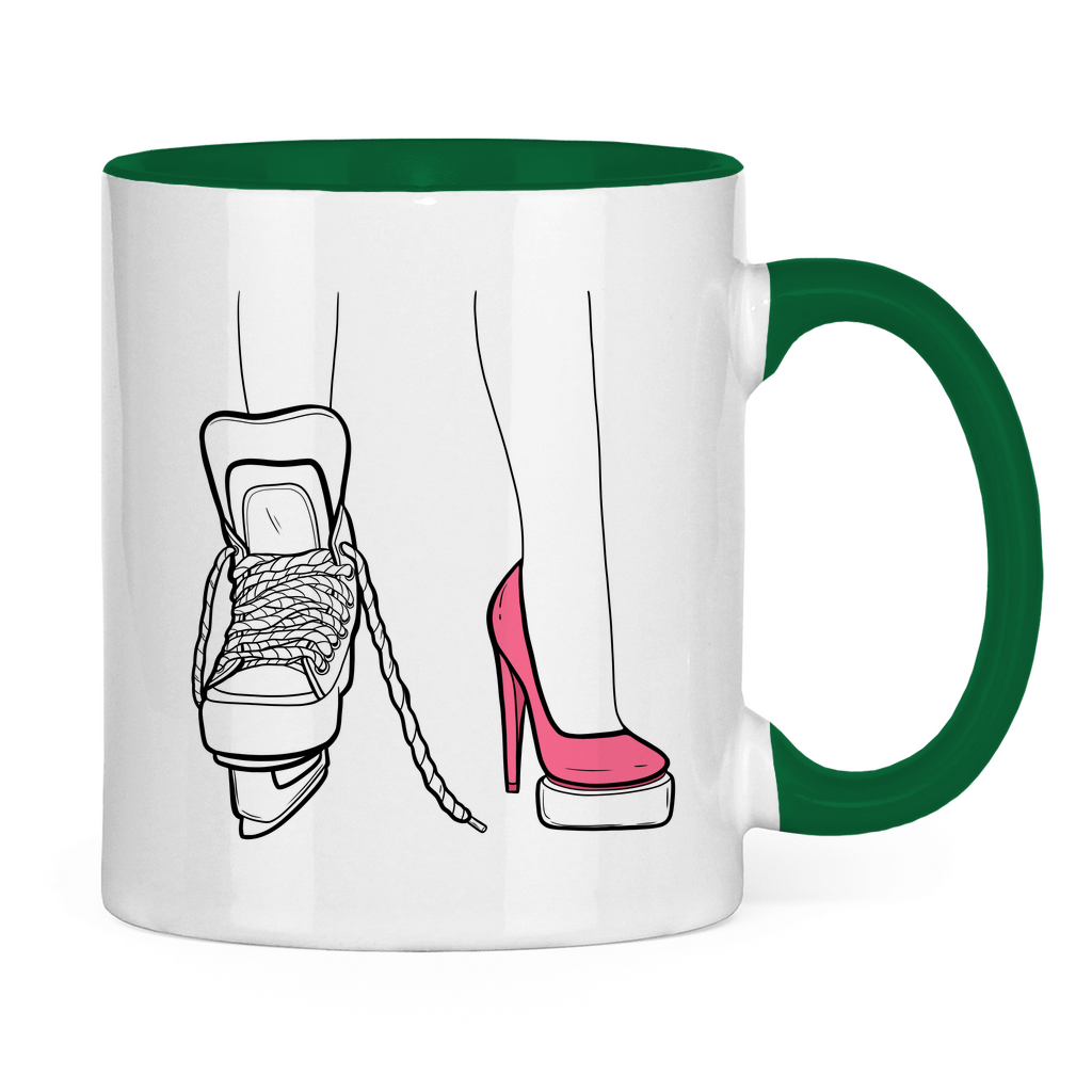 Tasse zweifarbig SKATES & HEELS