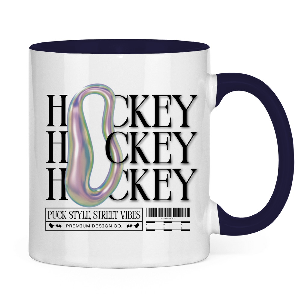 Tasse zweifarbig HOCKEY MODERN