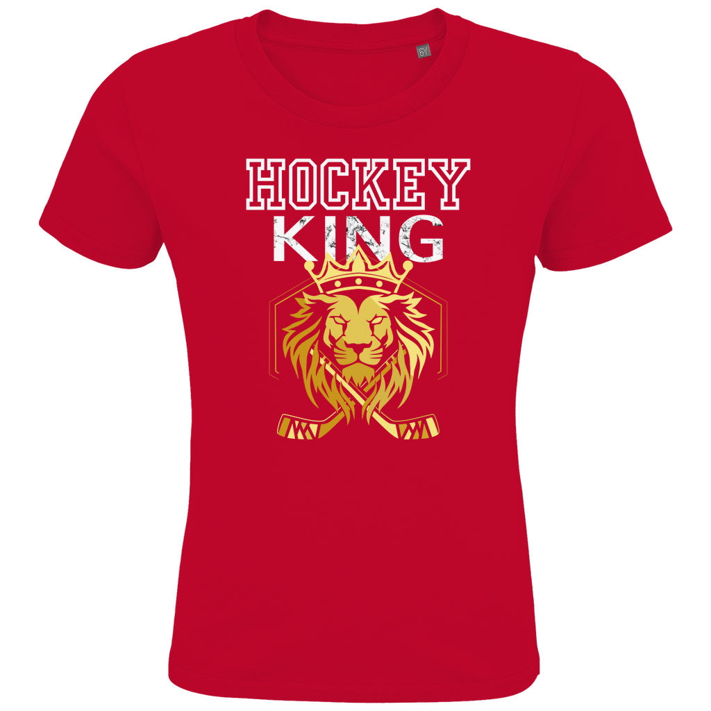 Kids T-Shirt HOCKEYKING LION