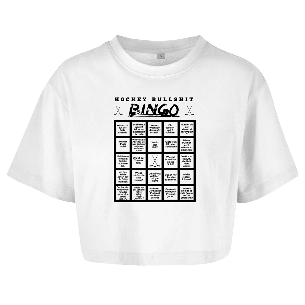 Ladies Crop Top BULLSHIT BINGO
