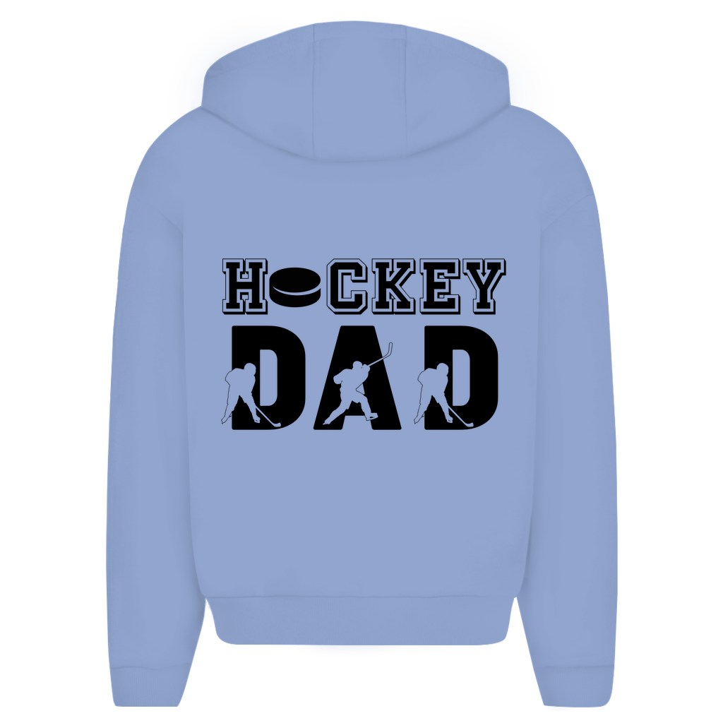 Oversize Zipper HOCKEYDAD SPIELER (front&back)