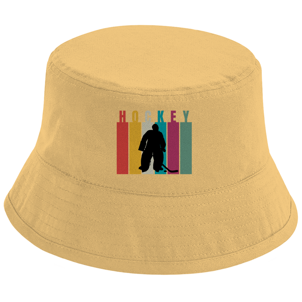 Bucket Hat COLOURFUL HOCKEY GOALIE