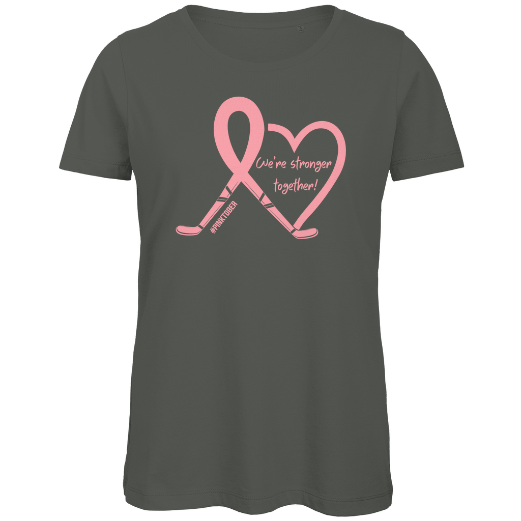 Ladies T-Shirt PINKTOBER STRONGER TOGETHER