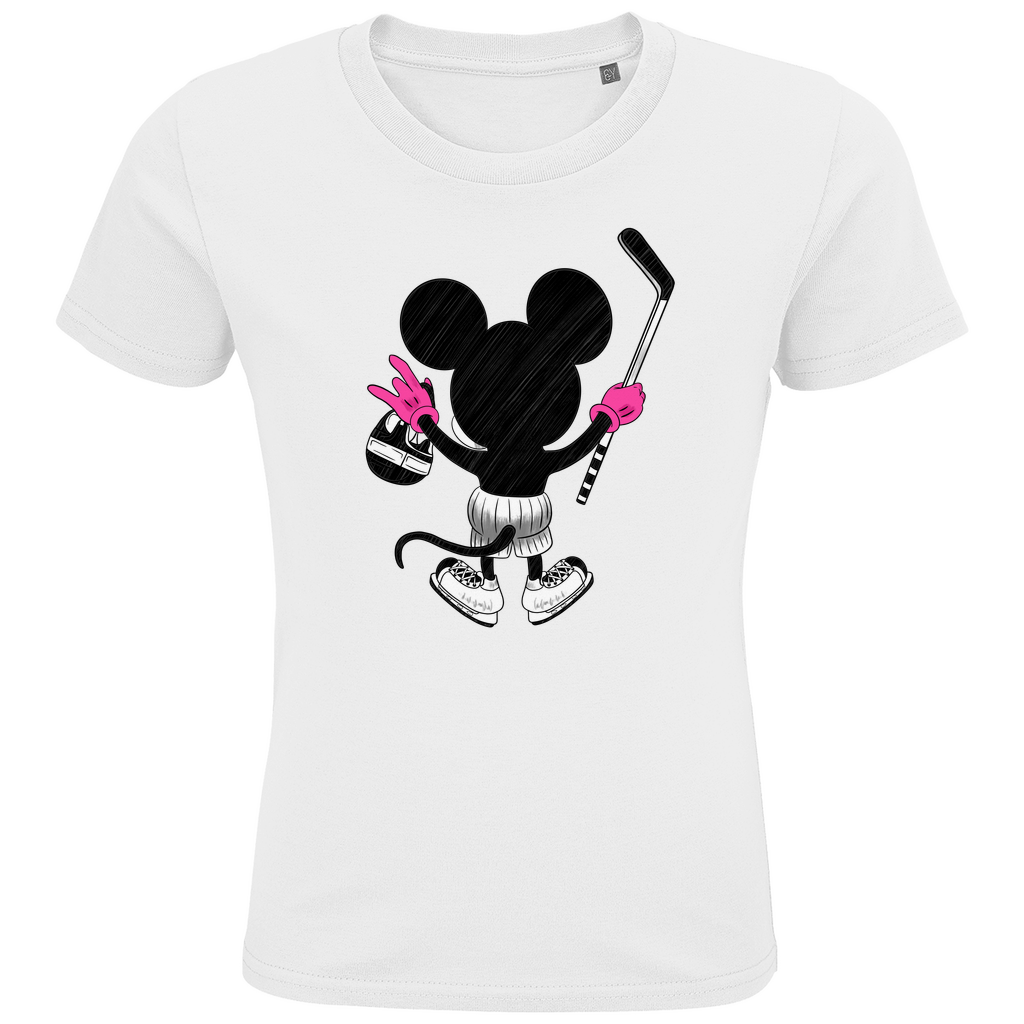Kids T-Shirt HOCKEYMOUSE PINK