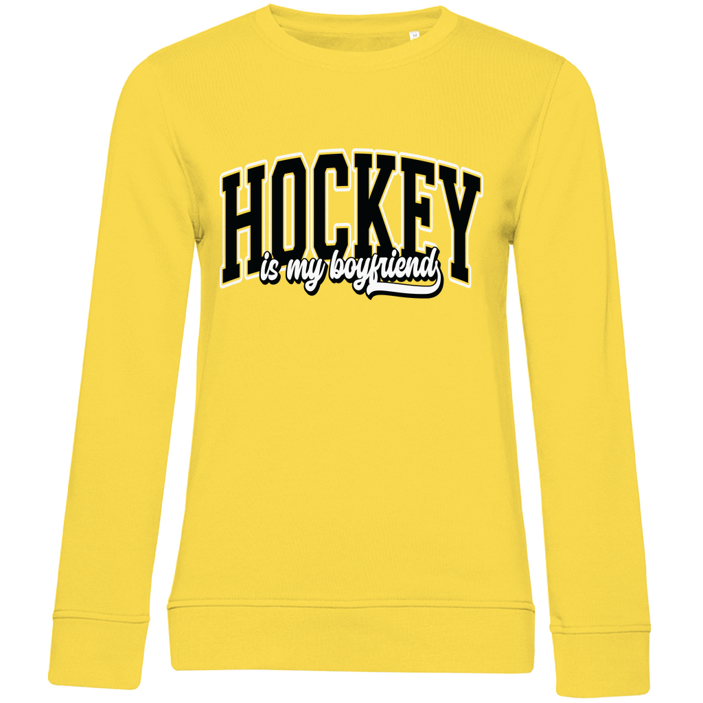 Ladies Sweatshirt HOCKEY IS MY BOYFRIEND