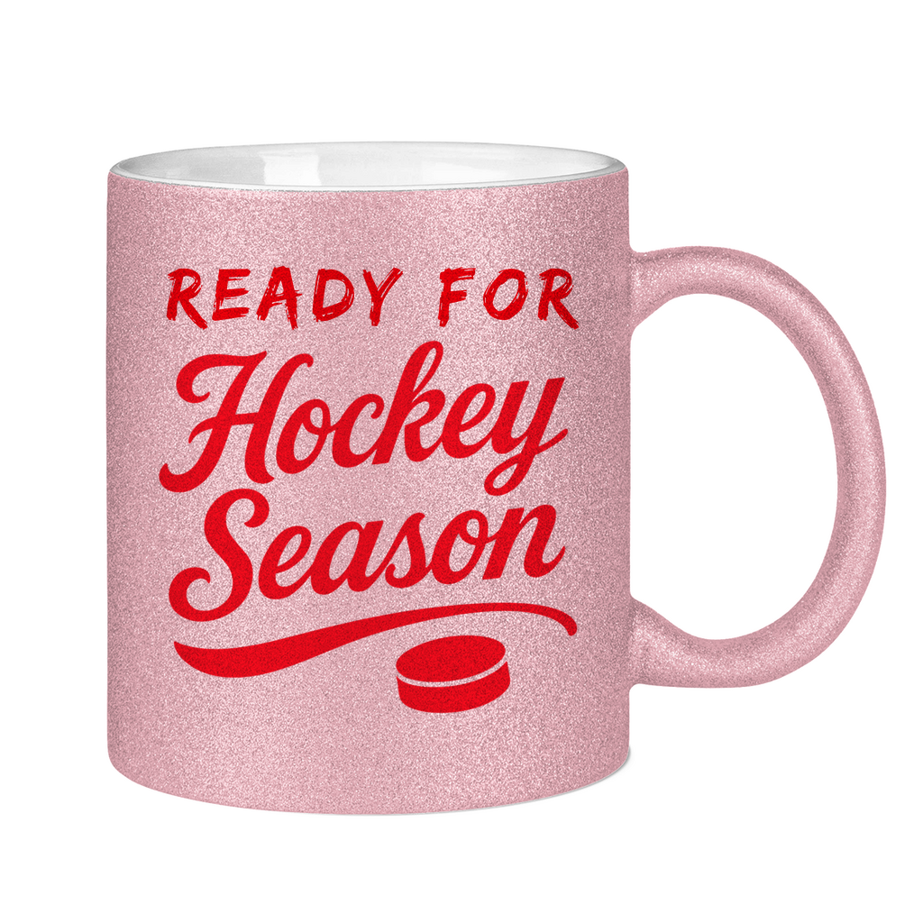 Glitzertasse READY FOR HOCKEY SEASON