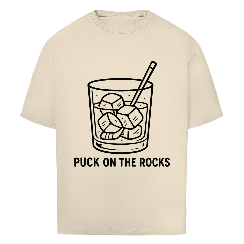 Oversize T-Shirt PUCK ON THE ROCKS