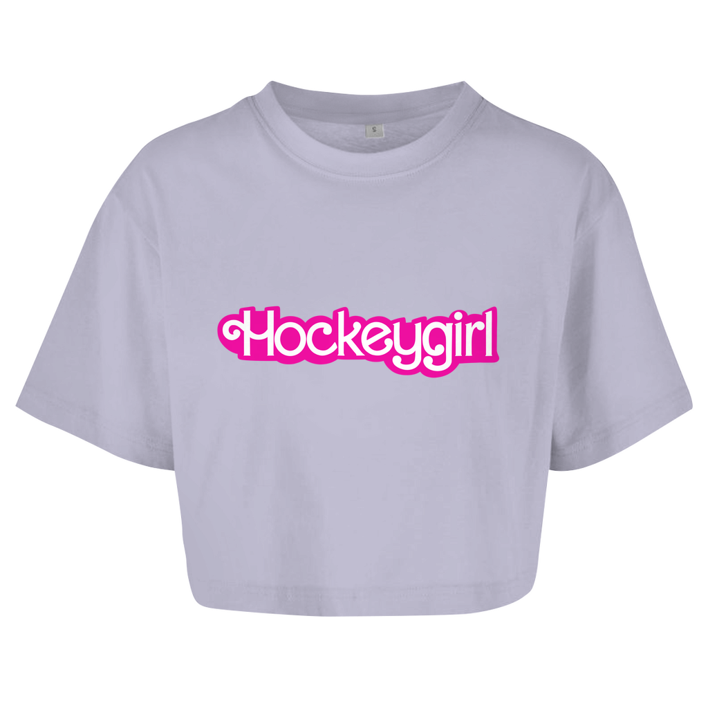 Ladies Crop Top HOCKEYGIRL SCHRIFT