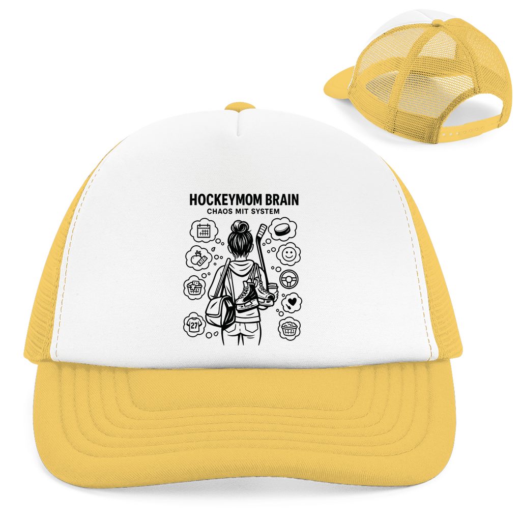 Retro Cap HOCKEYMOM BRAIN