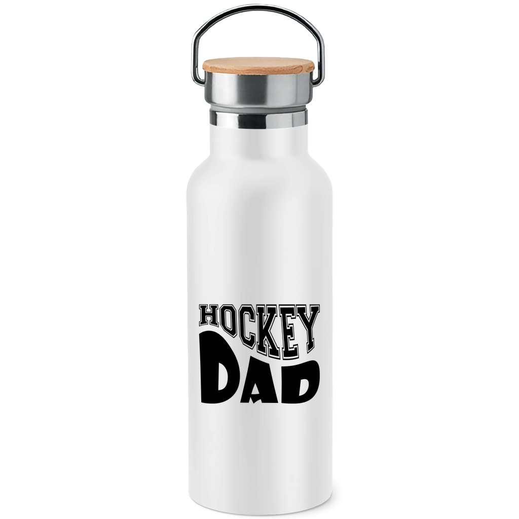 Edelstahl-Trinkflasche HOCKEYDAD WAVE