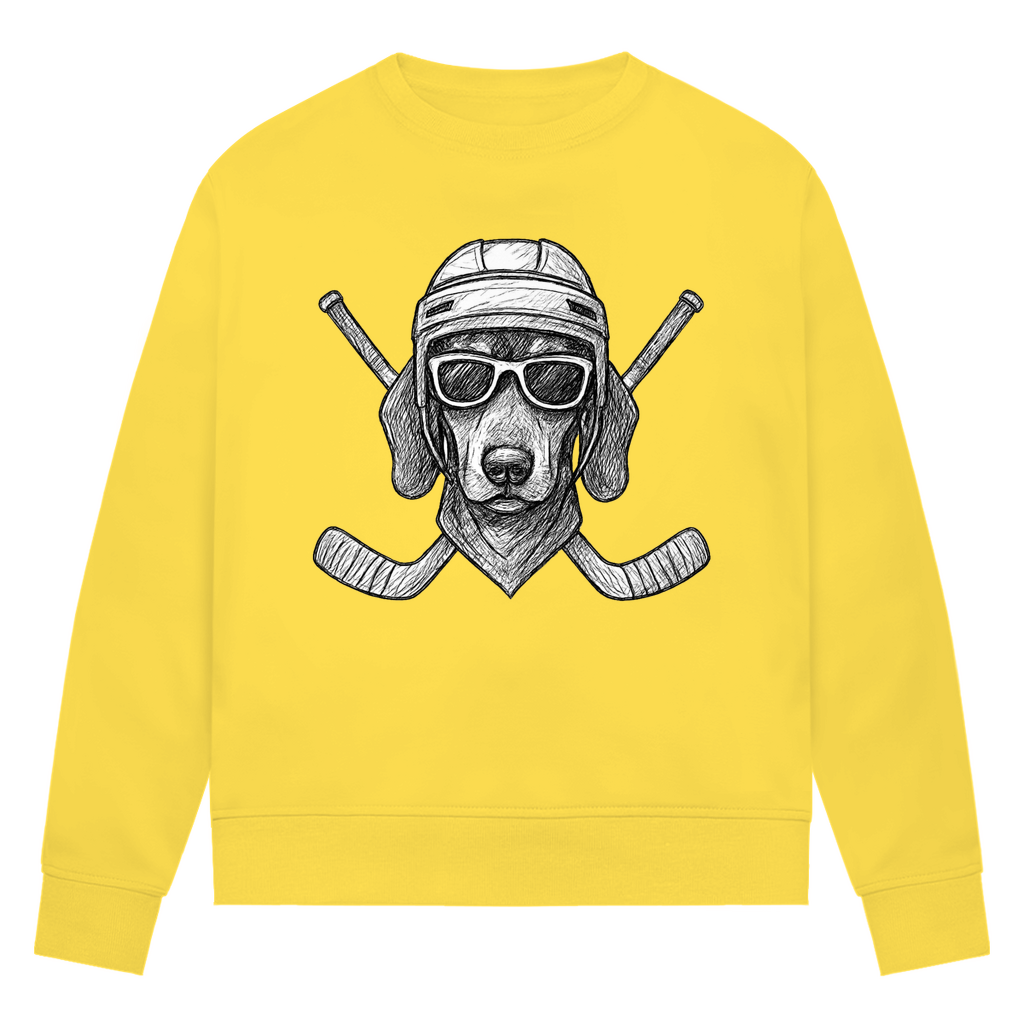 Ladies Sweatshirt COOL HOCKEYDOG