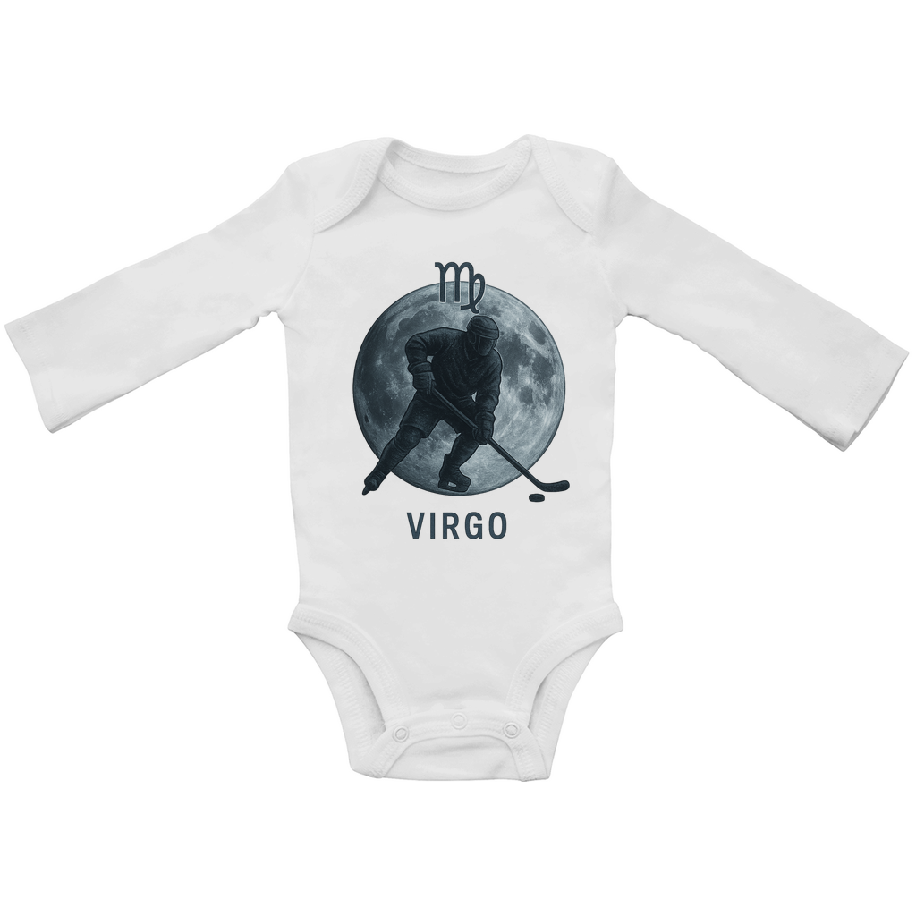 Babybody Langarm STERNZEICHEN VIRGO / JUNGFRAU