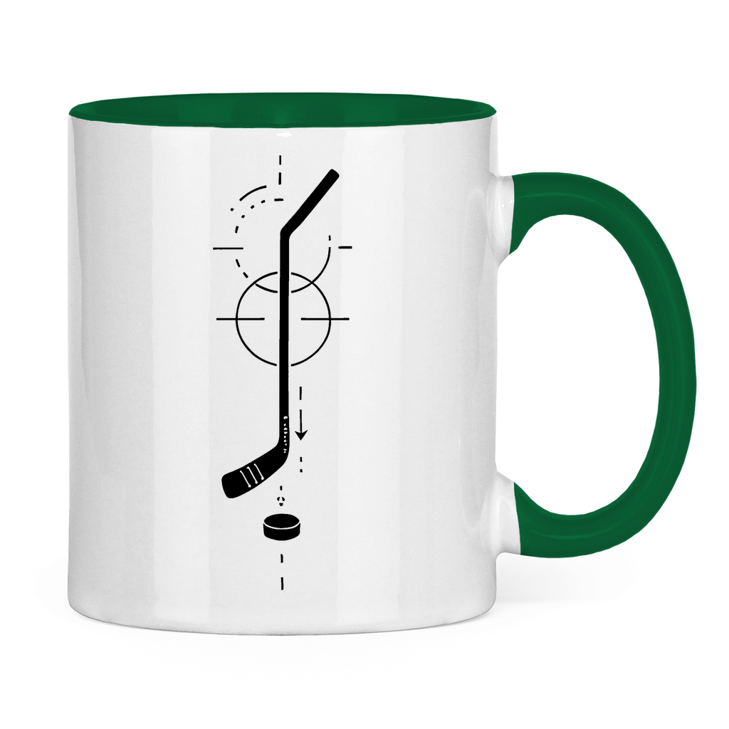 Tasse zweifarbig HOCKEYSTICK MODERN