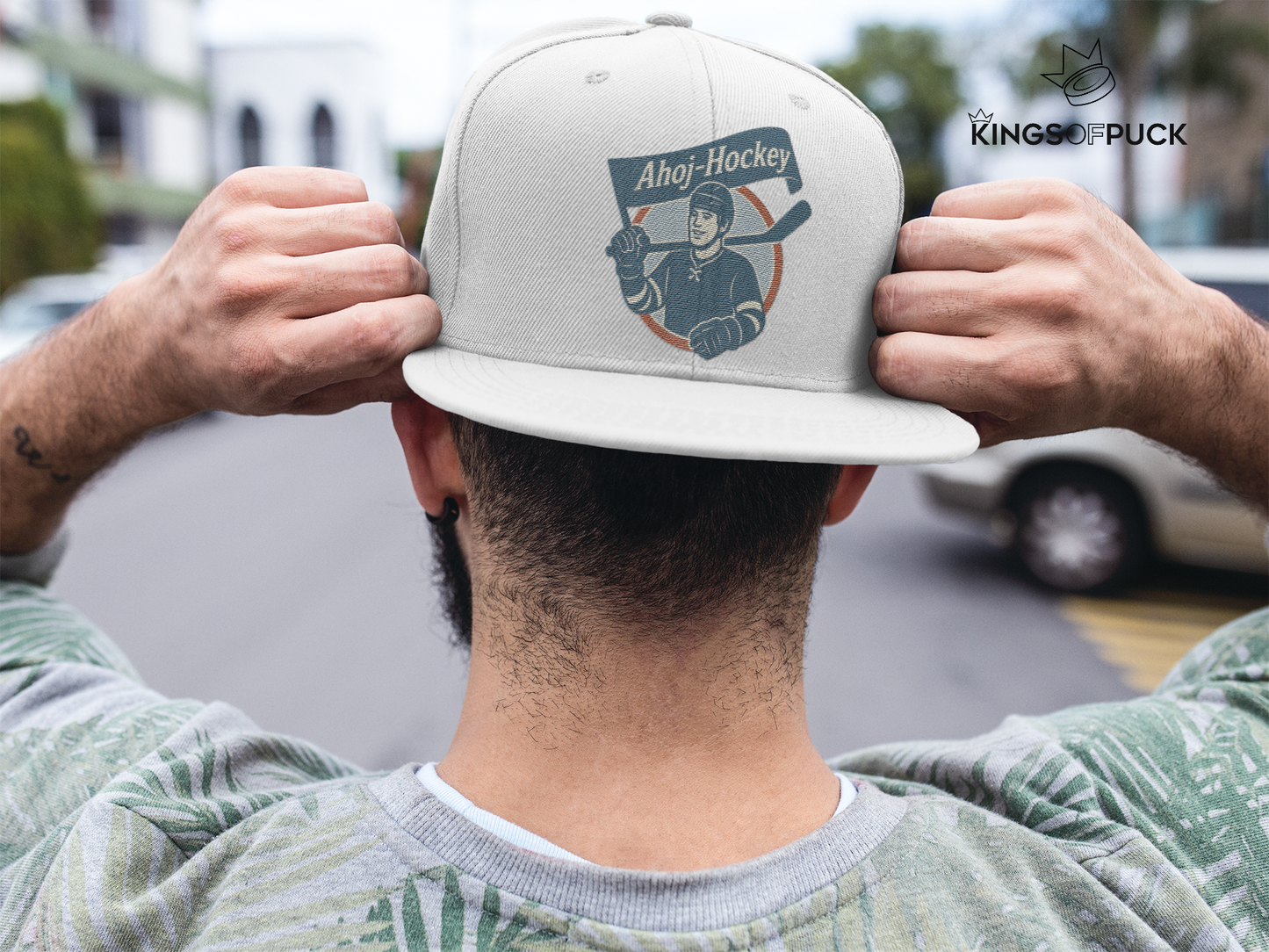 Snapback AHOJ-HOCKEY VINTAGE