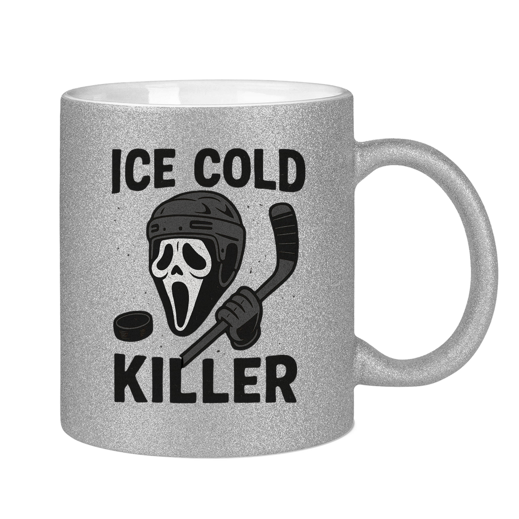Glitzertasse ICE COLD KILLER