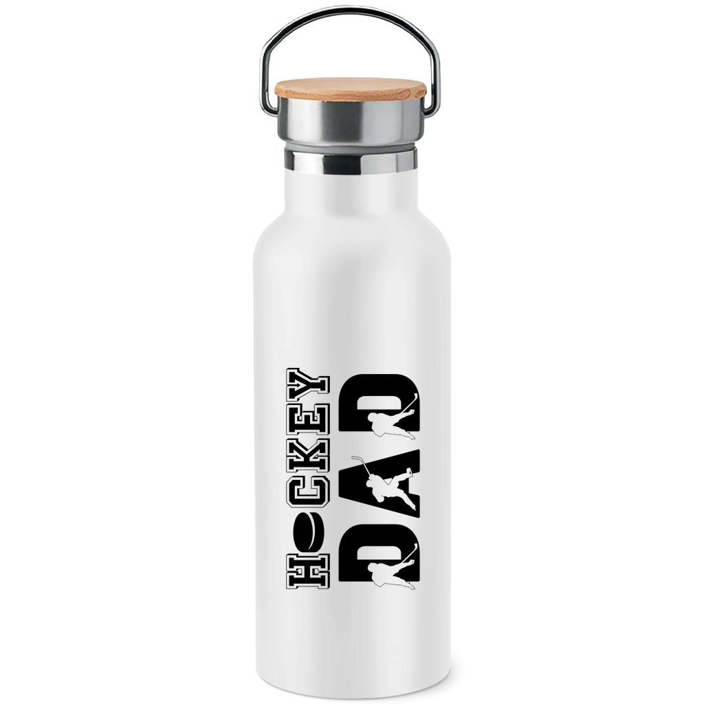 Edelstahl-Trinkflasche HOCKEYDAD SPIELER
