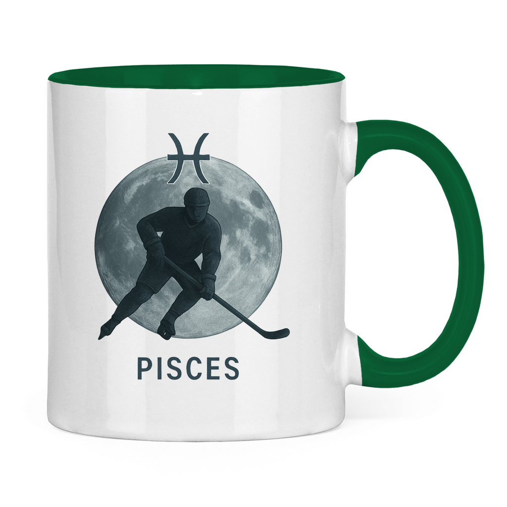 Tasse zweifarbig STERNZEICHEN PISCES / FISCH
