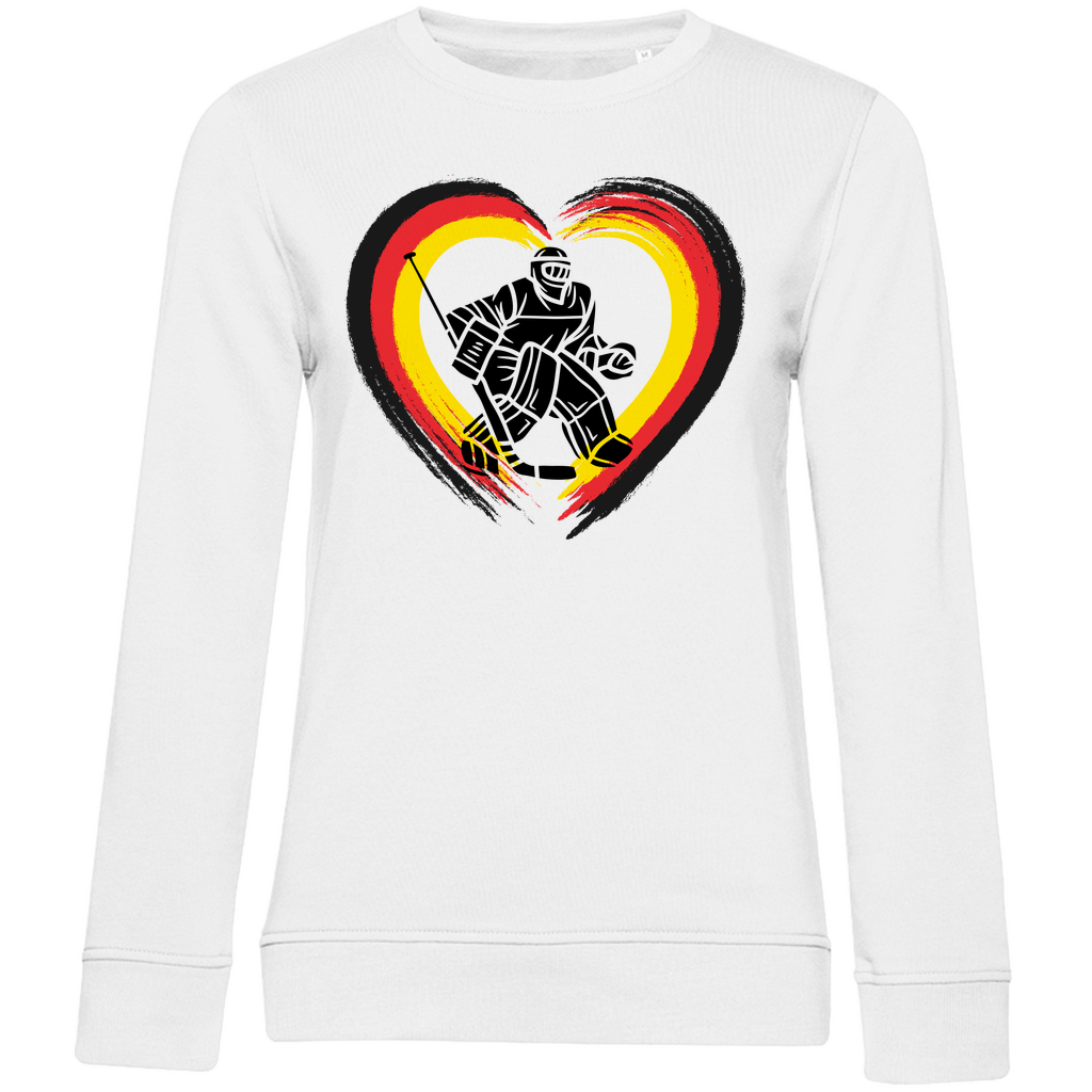 Ladies Sweatshirt HEART GERMANY GOALIE