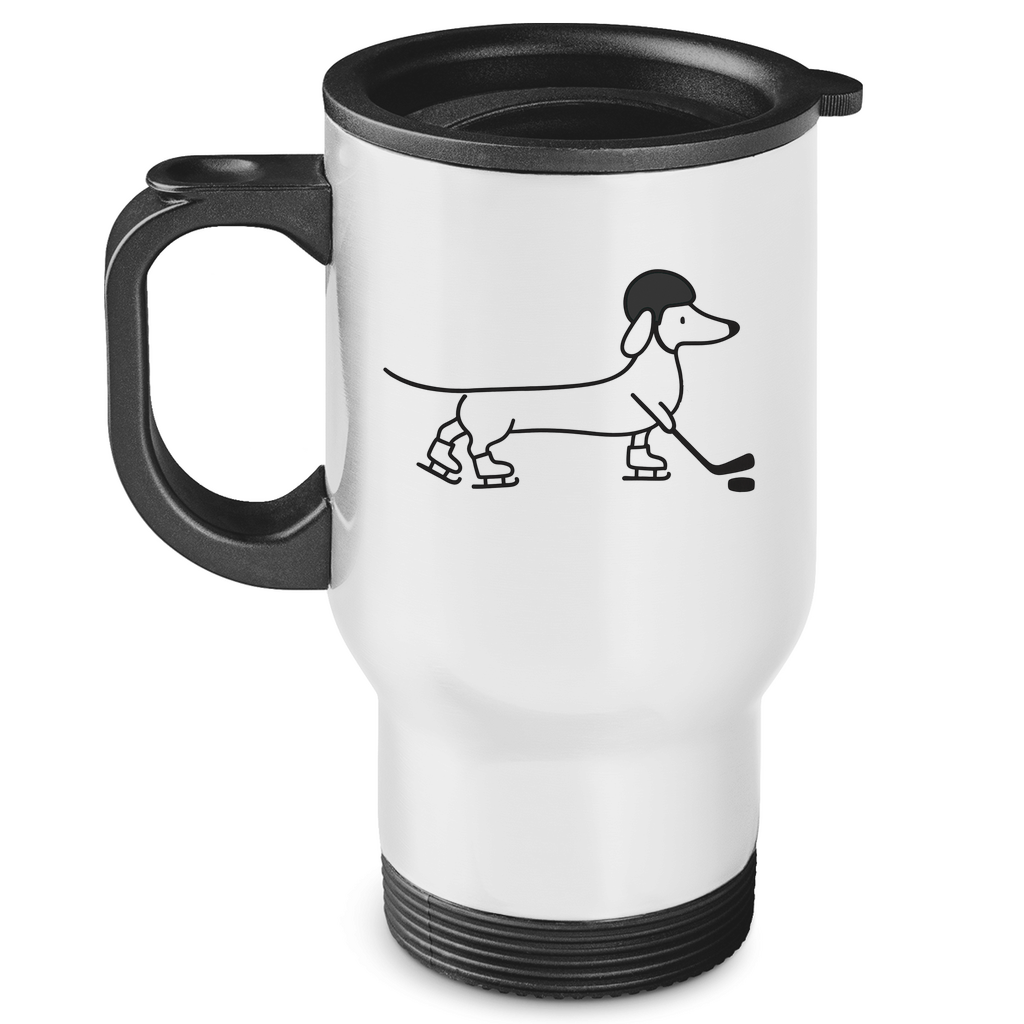 Edelstahl-Thermobecher HOCKEY DACKEL