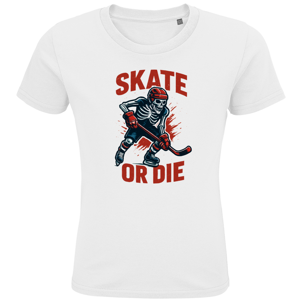 Kids T-Shirt HALLOWEEN SKATE OR DIE