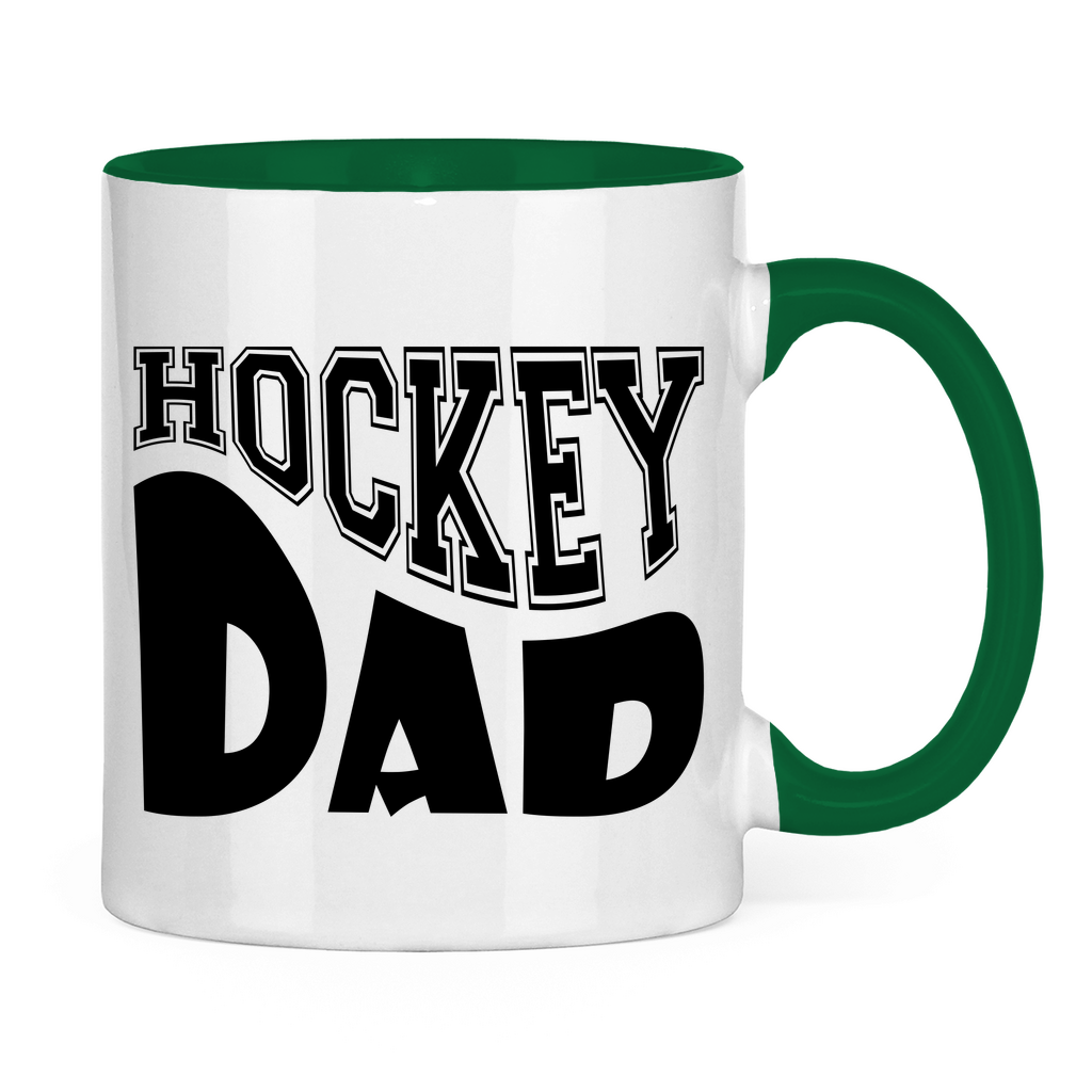 Tasse zweifarbig HOCKEYDAD WAVE