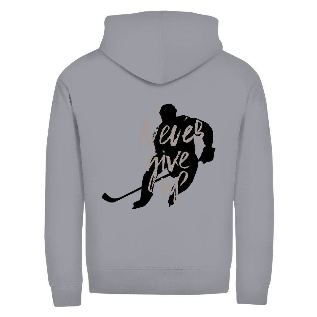Unisex Zipper NEVER GIVE UP