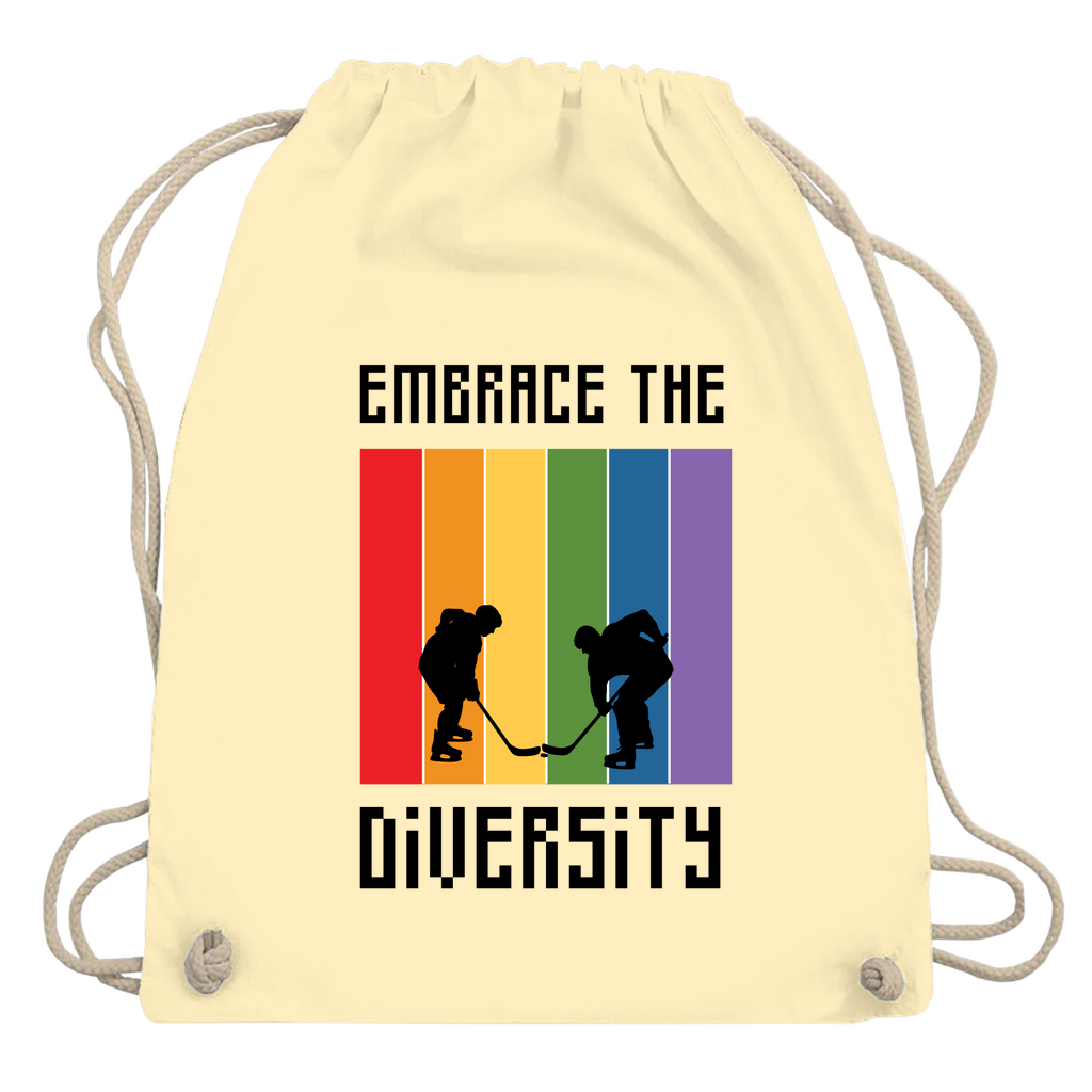 Turnbeutel EMBRACE THE DIVERSITY