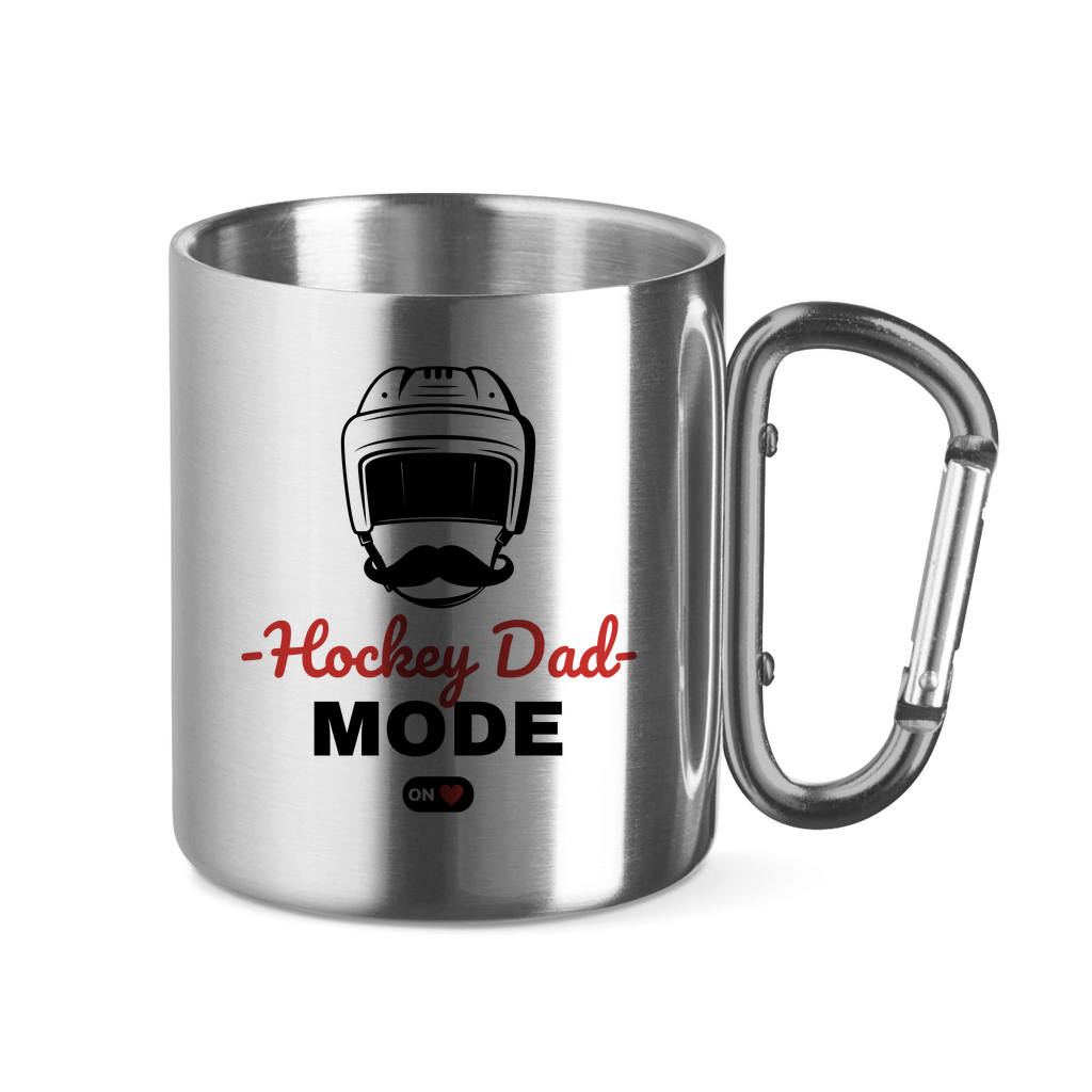 Edelstahltasse HOCKEYDAD MODE