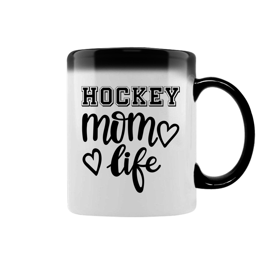 Zaubertasse HOCKEY MOM LIFE
