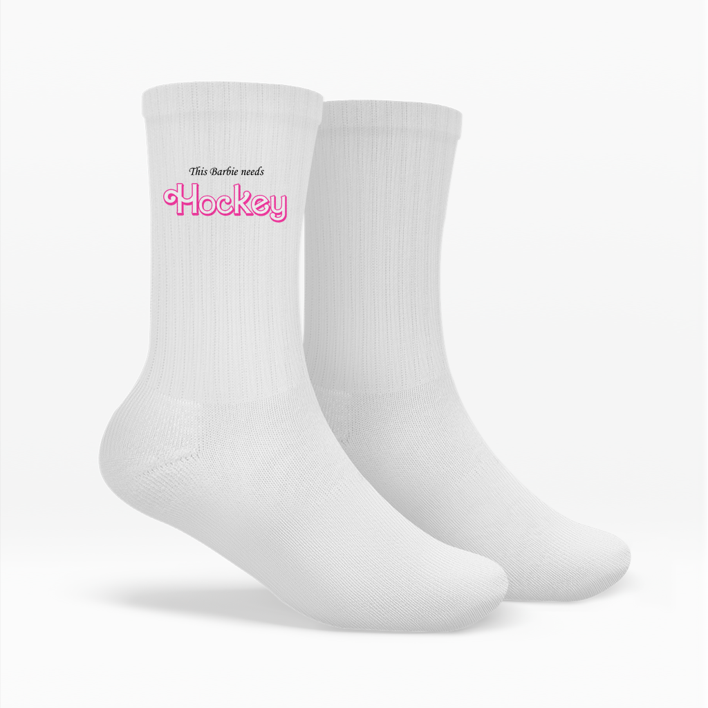 Socken BARBIE NEEDS HOCKEY