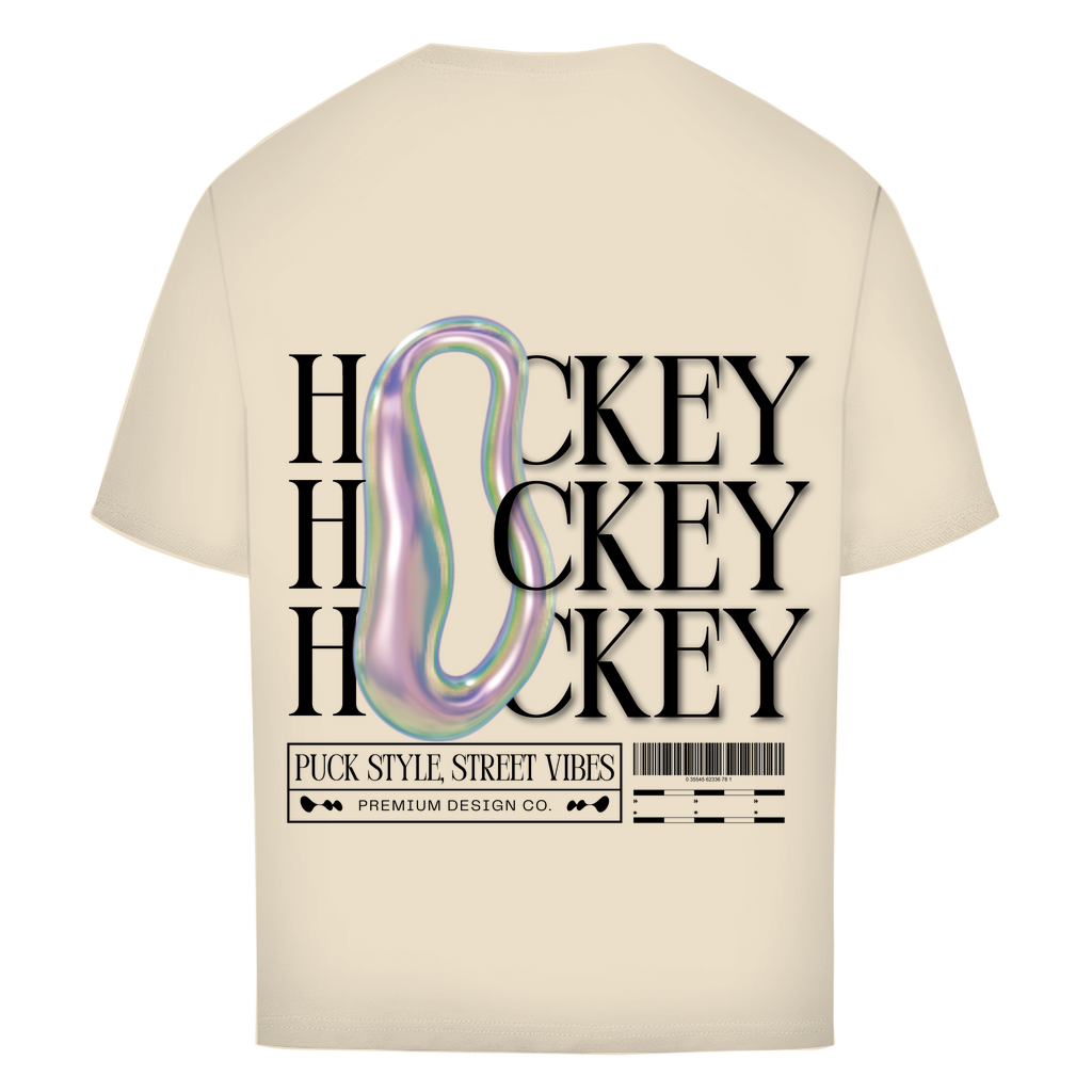 Oversize T-Shirt HOCKEY MODERN (back)