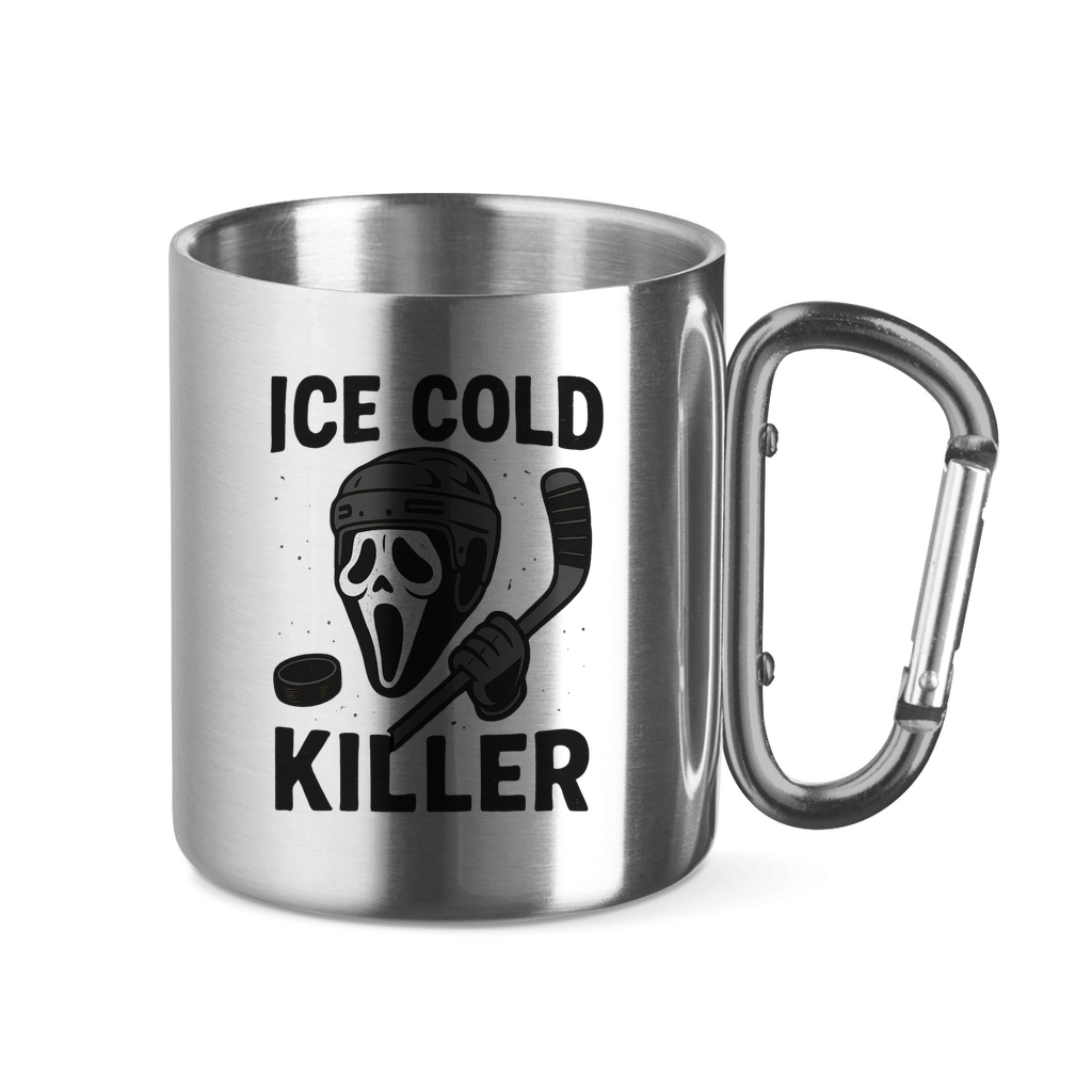 Edelstahltasse ICE COLD KILLER
