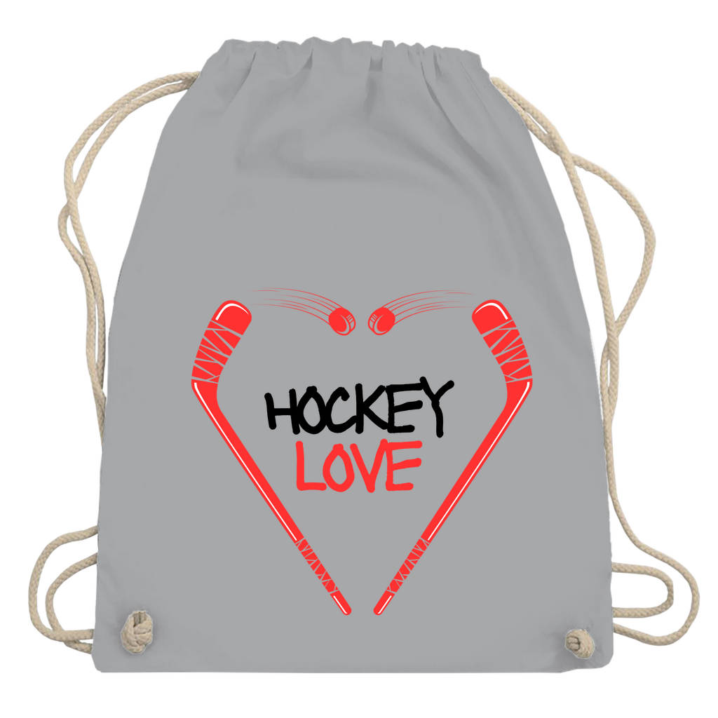Turnbeutel HOCKEYLOVE STICKHEART