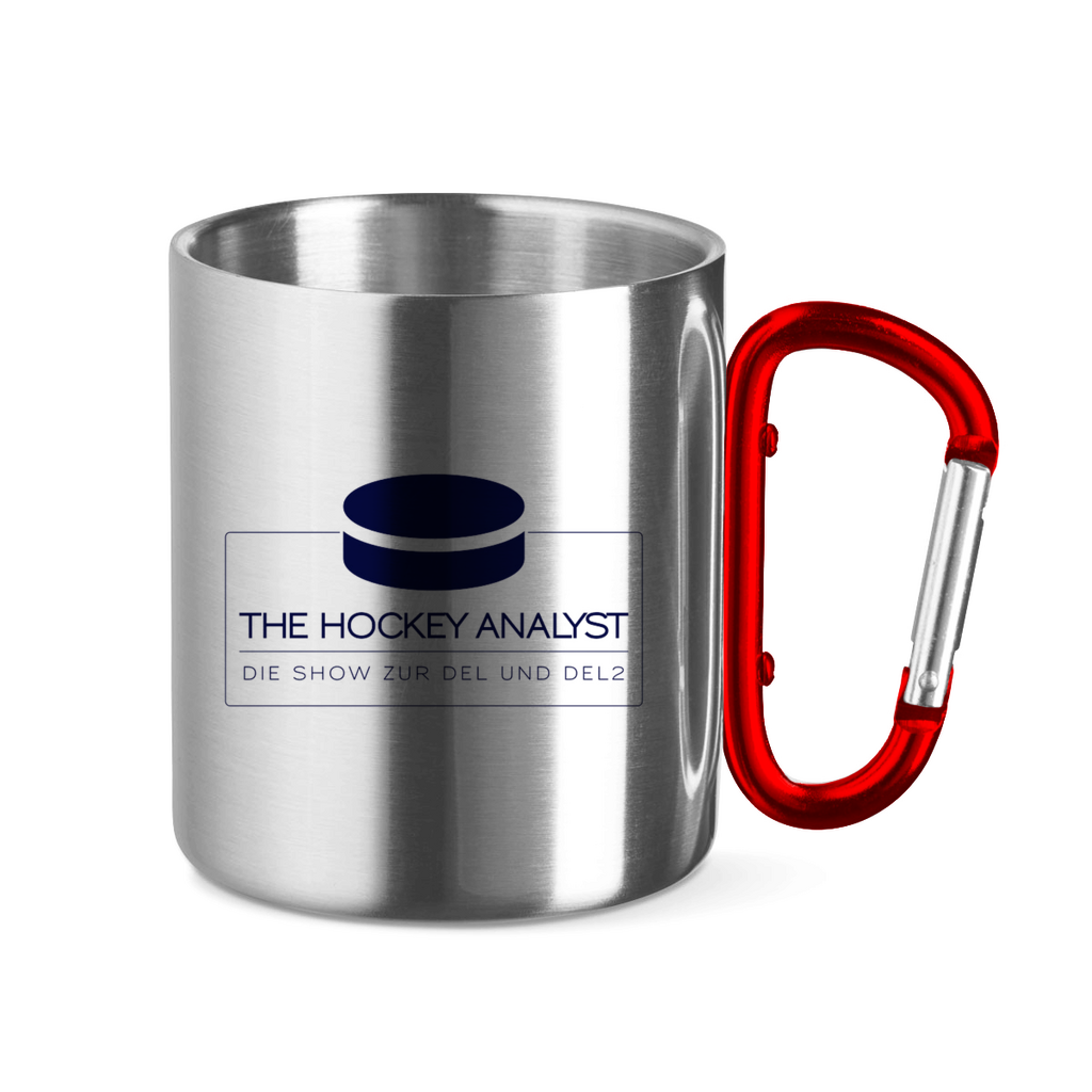 Edelstahltasse HOCKEY ANALYST