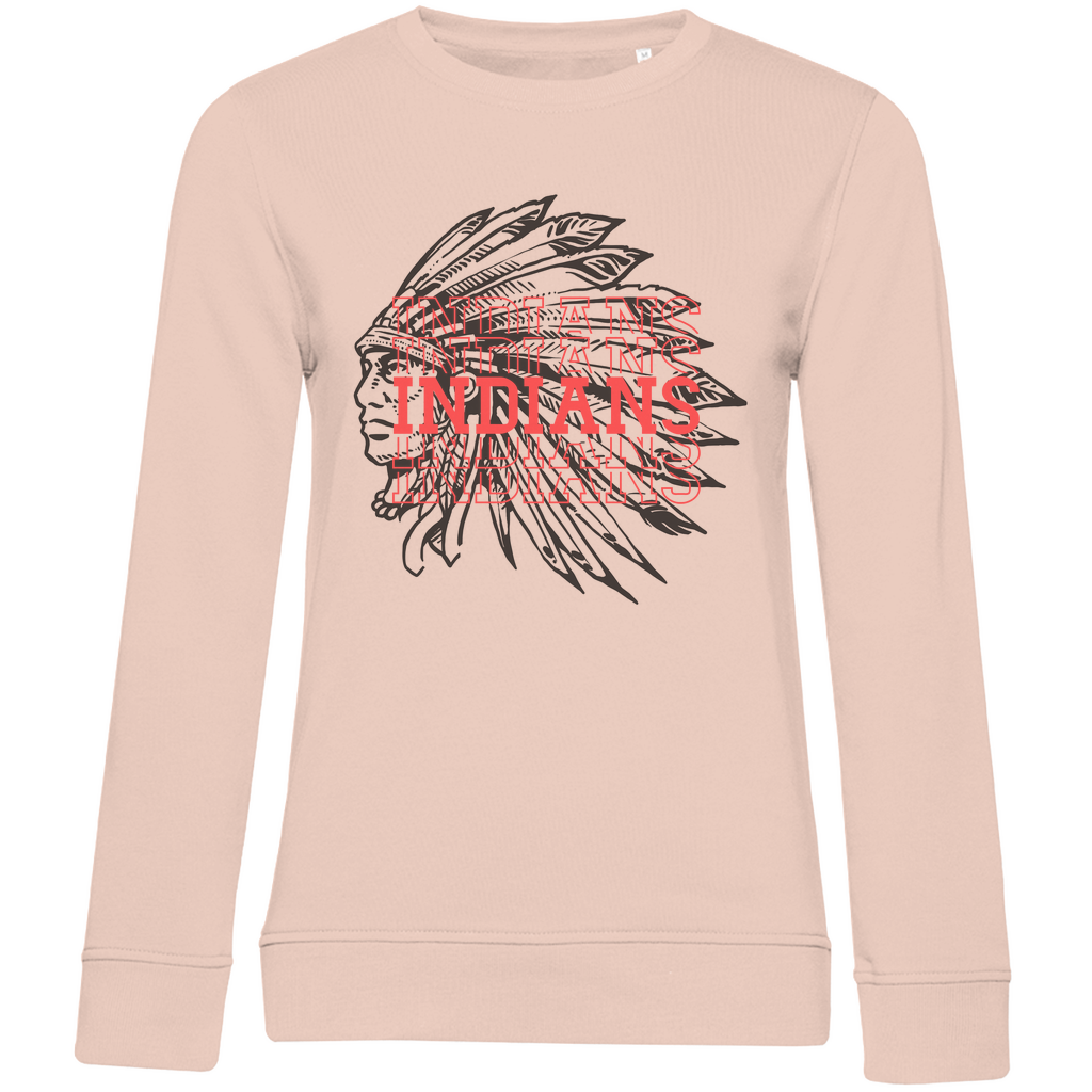 Ladies Sweatshirt INDIANS HEAD