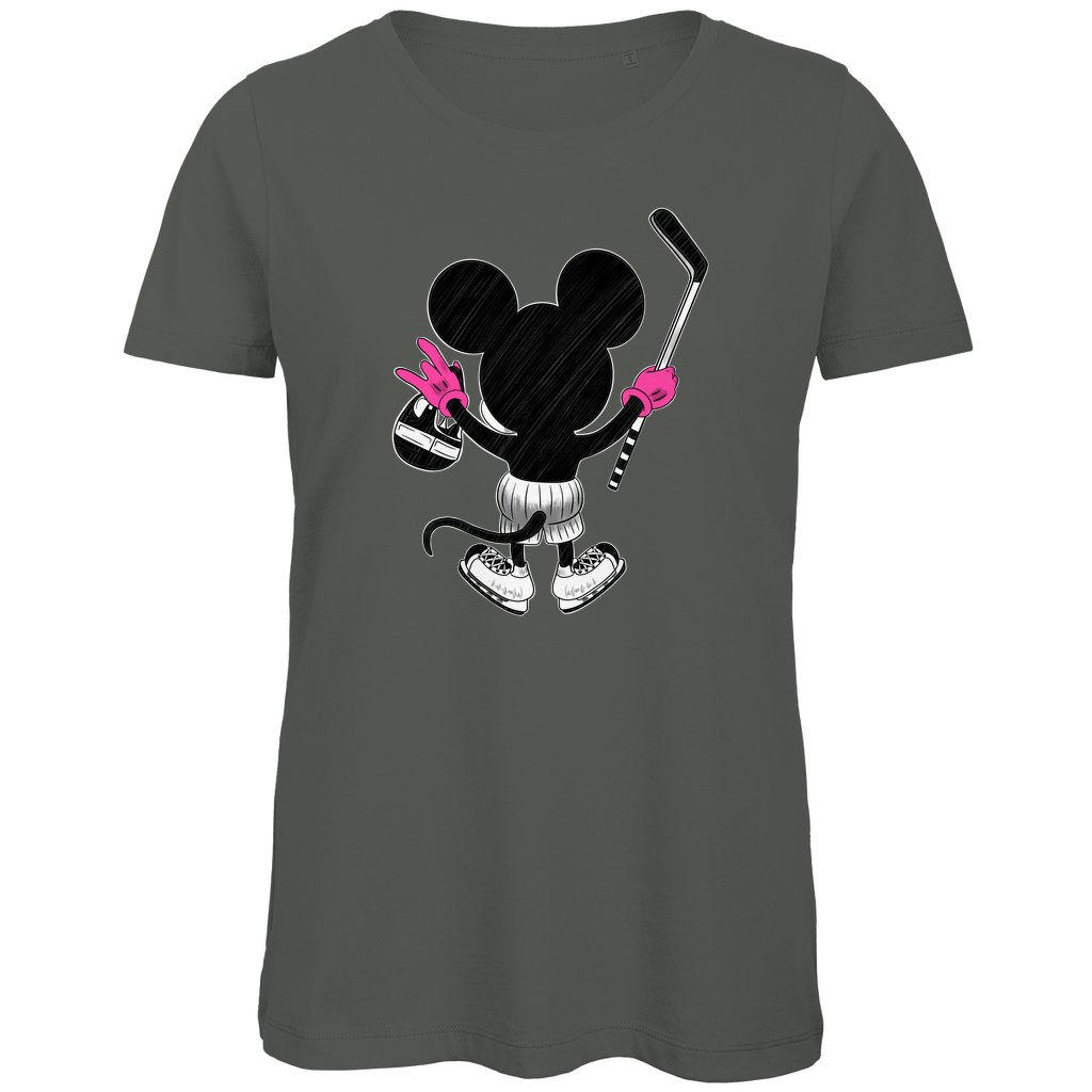 Ladies T-Shirt HOCKEYMOUSE PINK