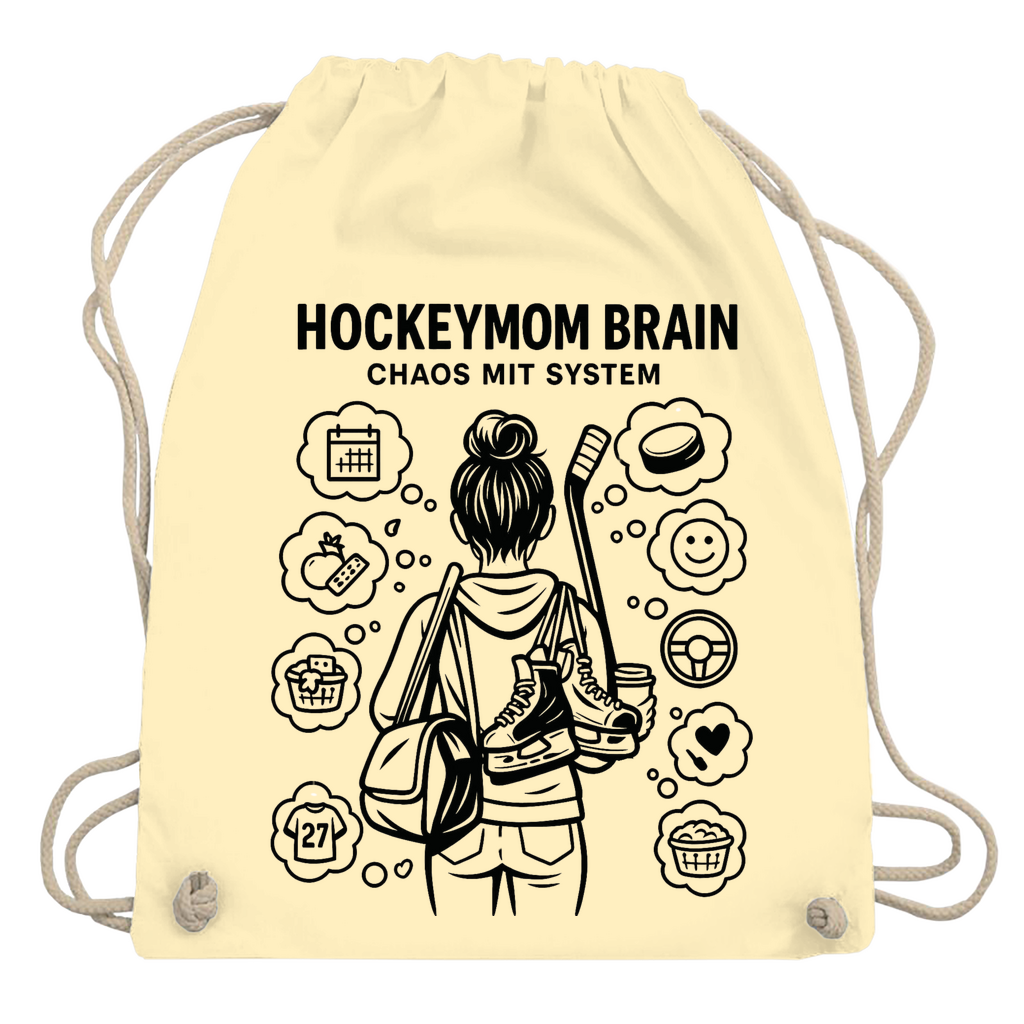 Turnbeutel HOCKEYMOM BRAIN
