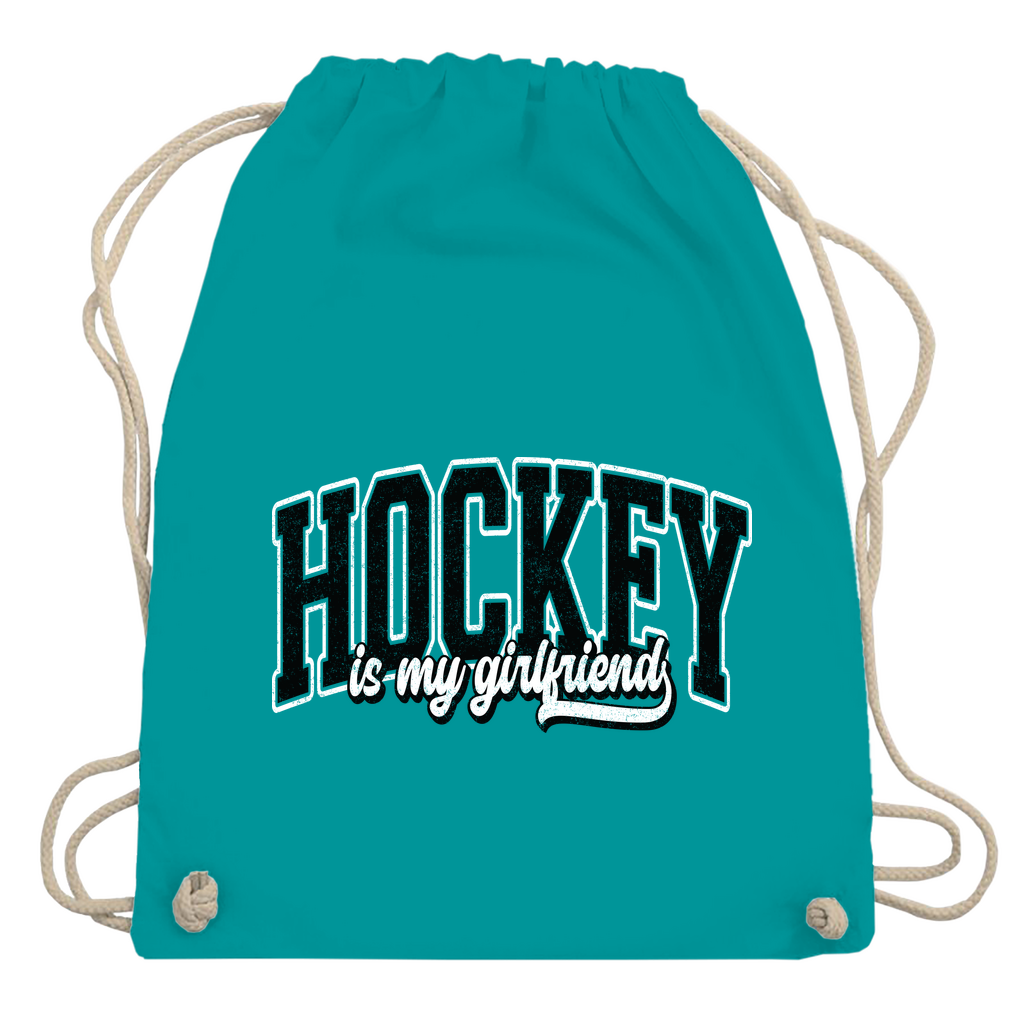 Turnbeutel HOCKEY IS MY GIRLFRIEND