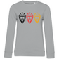 Ladies Sweatshirt TEAM GOALIE MASKE SCHWARZ-ROT-GOLD