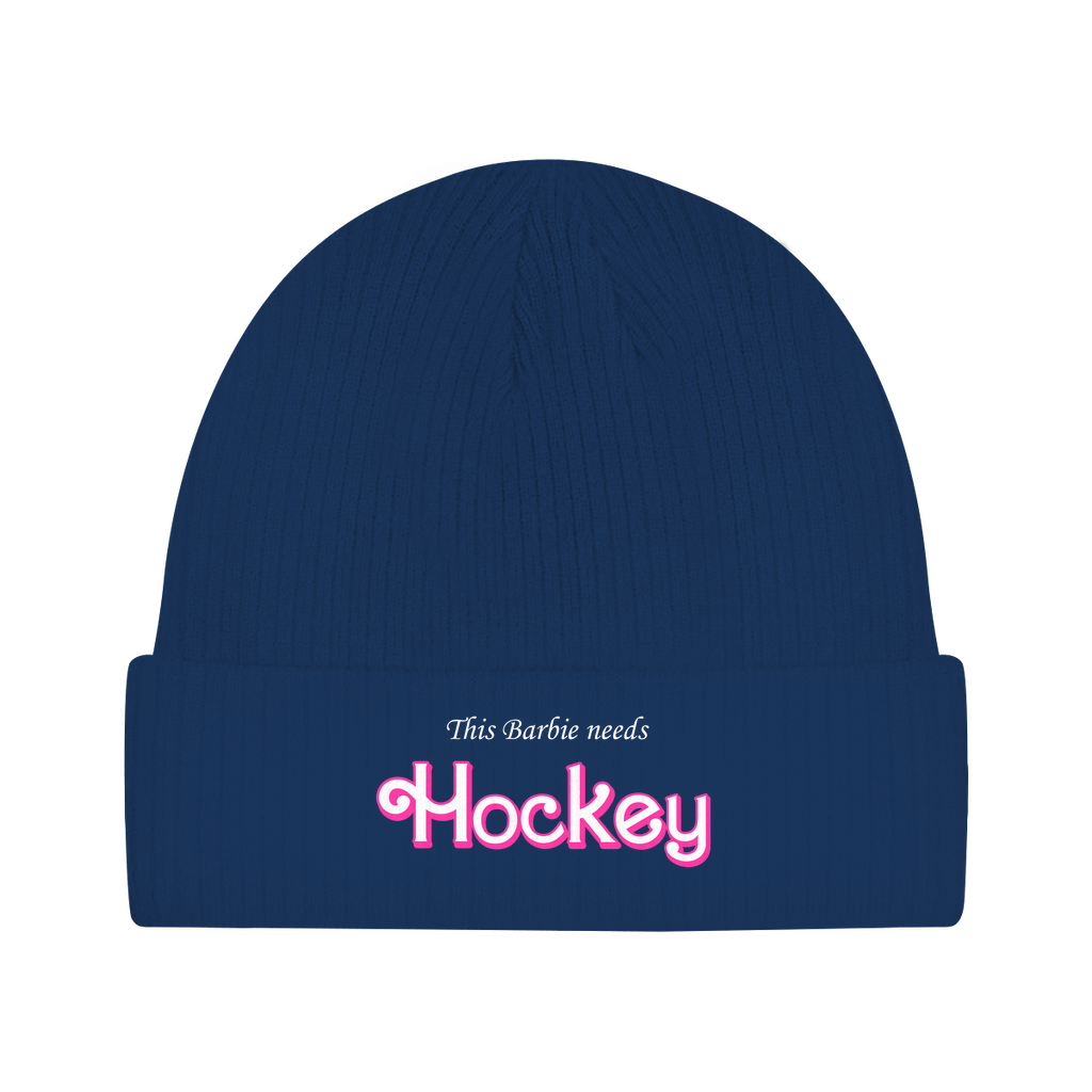 Beanie BARBIE NEEDS HOCKEY