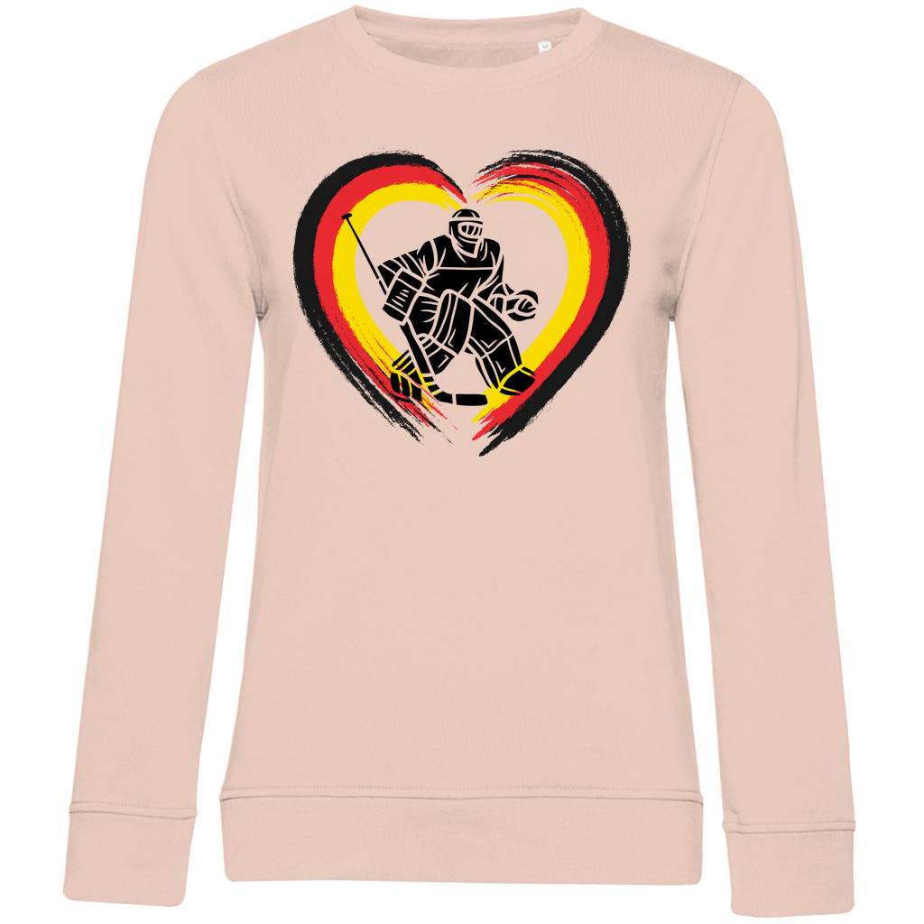 Ladies Sweatshirt HEART GERMANY GOALIE