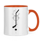 Tasse zweifarbig HOCKEYSTICK MODERN