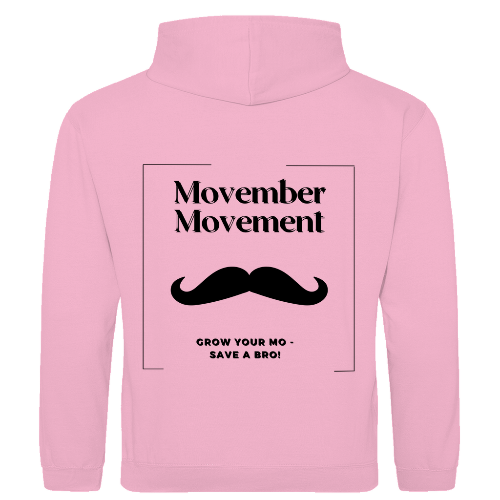 Unisex Hoodie MOVEMBER MOVEMENT (back)