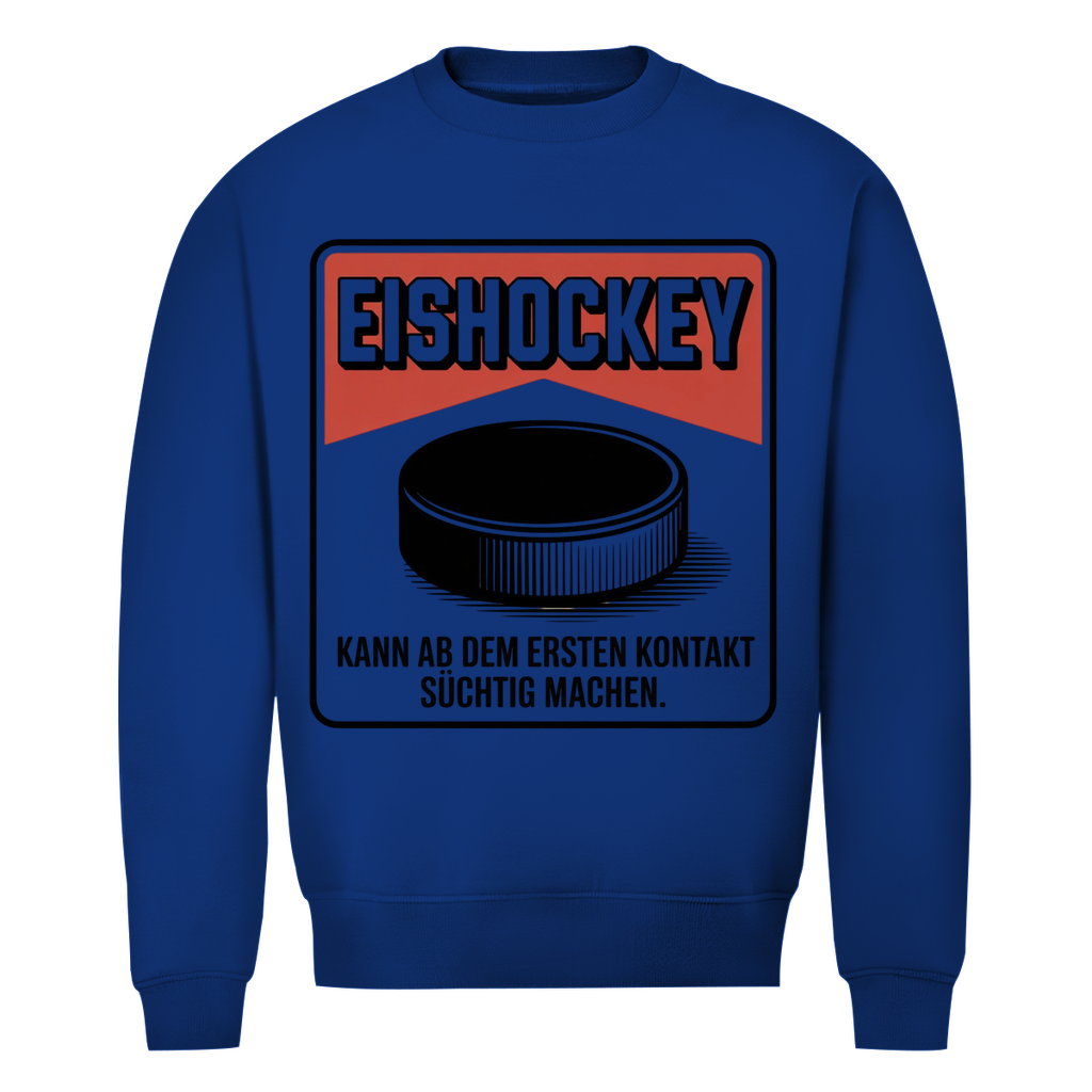 Unisex Sweatshirt  EISHOCKEY ZIGARETTENSCHACHTEL