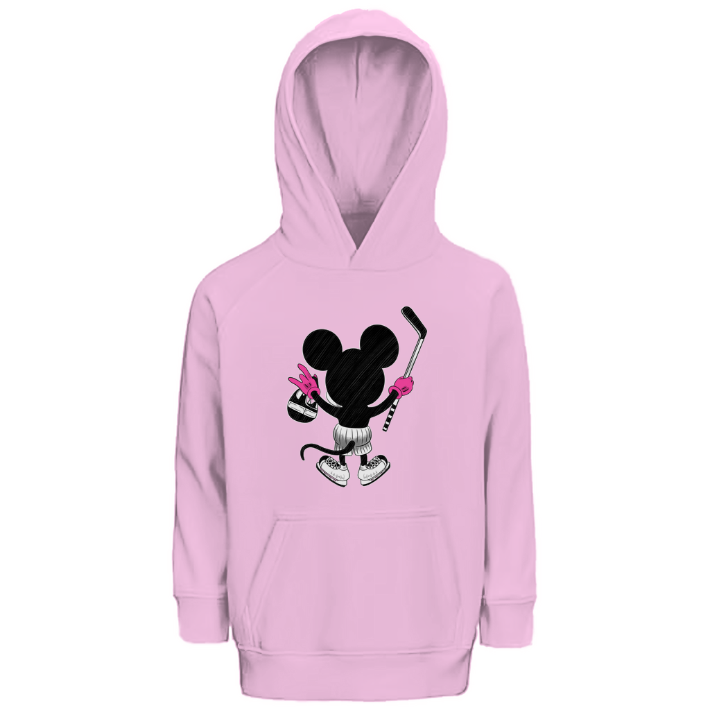 Kids Hoodie HOCKEYMOUSE PINK