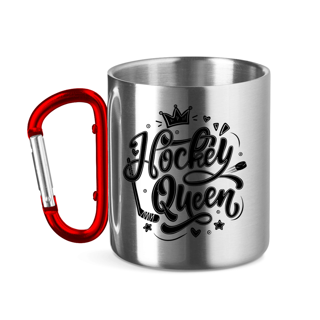 Edelstahltasse HOCKEYQUEEN II