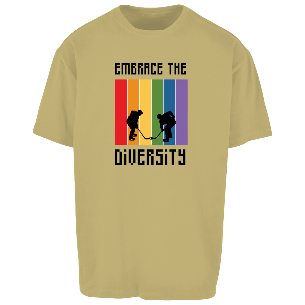 Oversize T-Shirt EMBRACE THE DIVERSITY