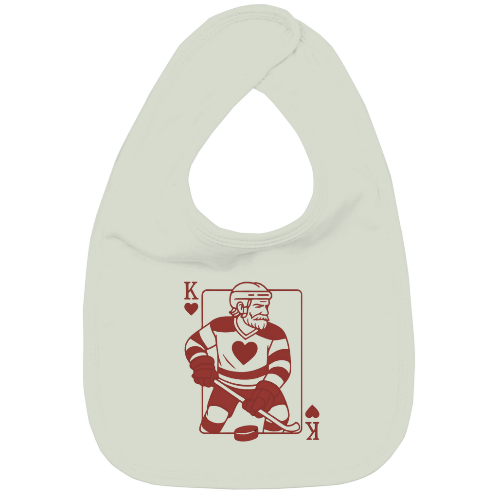 Kinder Bio Lätzchen HOCKEY HERZKÖNIG