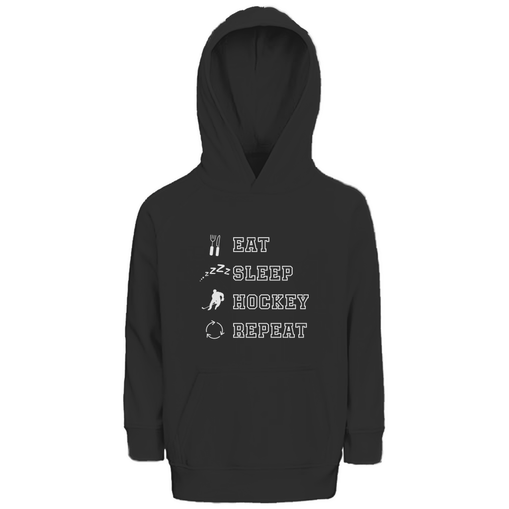 Kids Hoodie EAT, SLEEP REPEAT