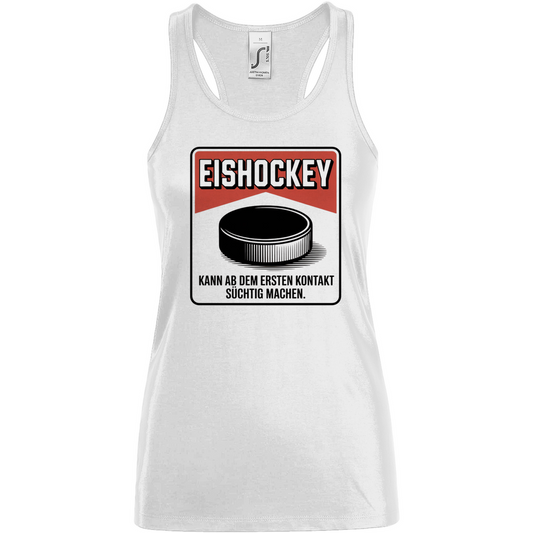 Ladies Tank Top EISHOCKEY ZIGARETTENSCHACHTEL